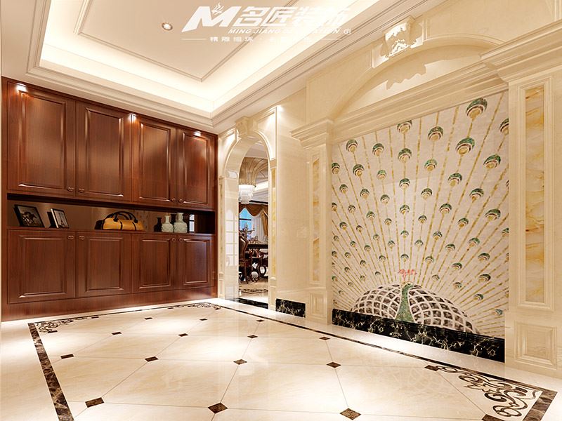 揭陽市博和城歐式風(fēng)格四居室裝修案例