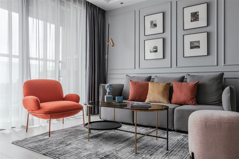 佛山市恒大山湖郡輕奢風格三居室裝修案例