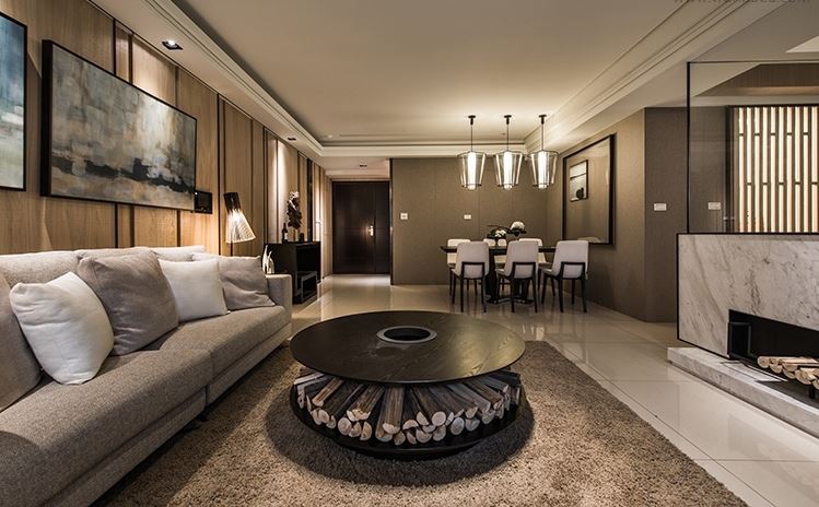 湛江市銀地東山花園現代風格四居室裝修案例