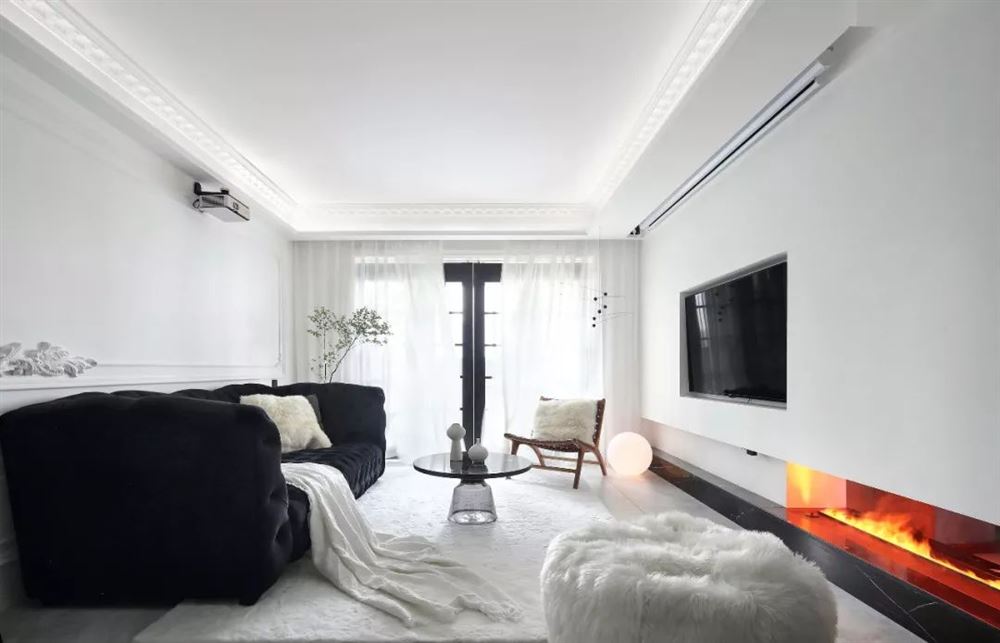 佛山市高明鈞明城北歐風格三居室裝修案例