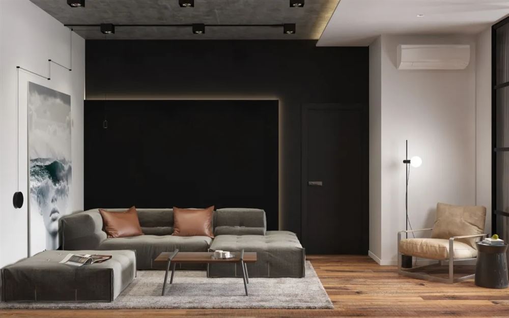 廣州市東方新世界輕奢風(fēng)格四居室裝修案例