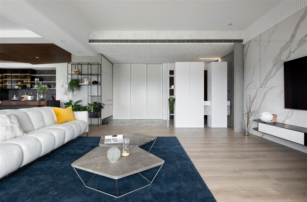 佛山市海倫堡菁華府現代簡約風格四居室裝修案例