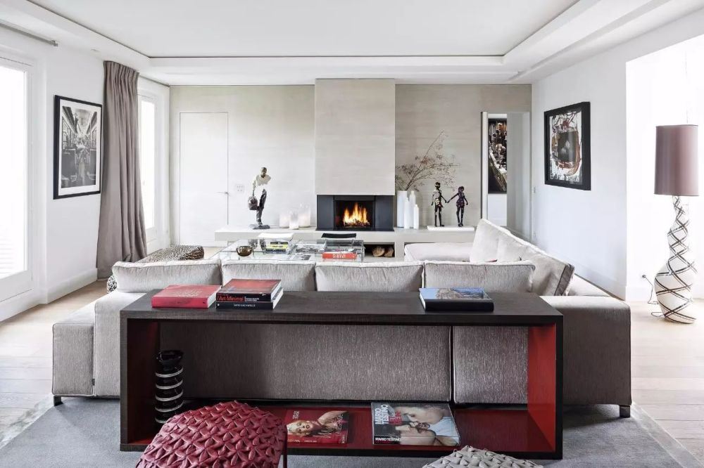 佛山市保利時代天珀輕奢風格三居室裝修案例