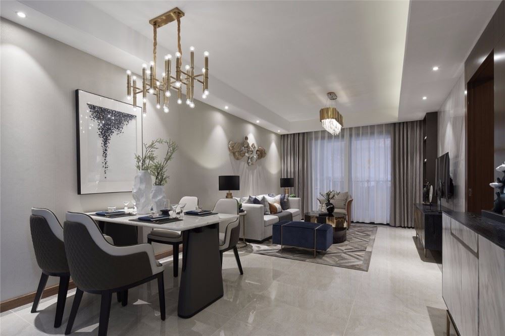 曲靖市德城壹號(hào)莊園北歐風(fēng)格三居室裝修案例