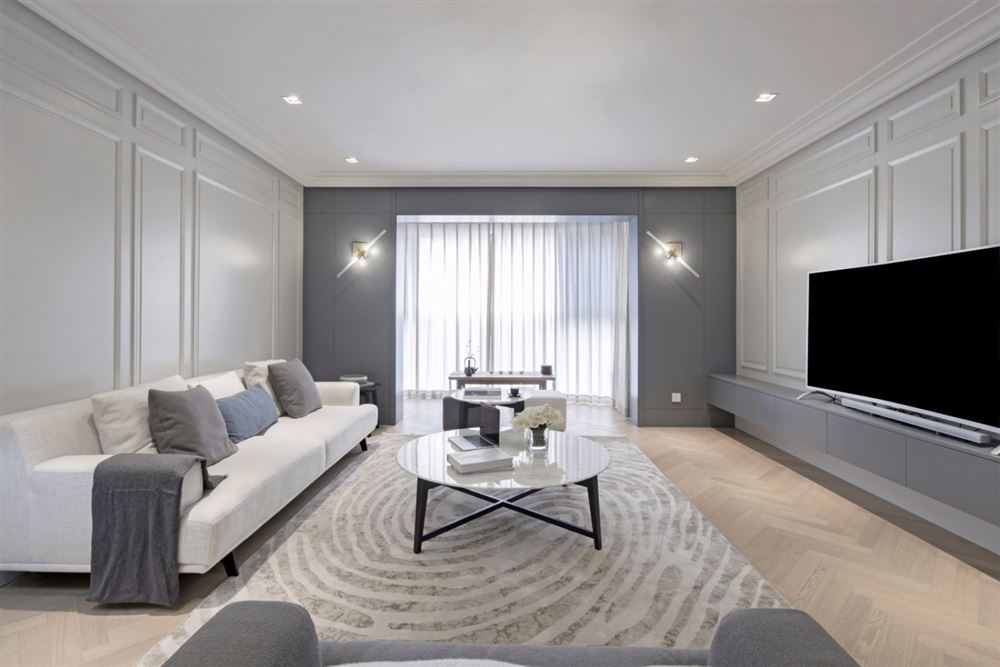 湛江市萬象凱旋灣現代簡約風格四居室裝修案例