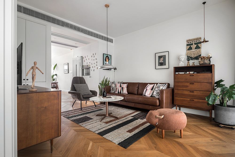 廣州市廣州星河山海灣北歐風格三居室裝修案例