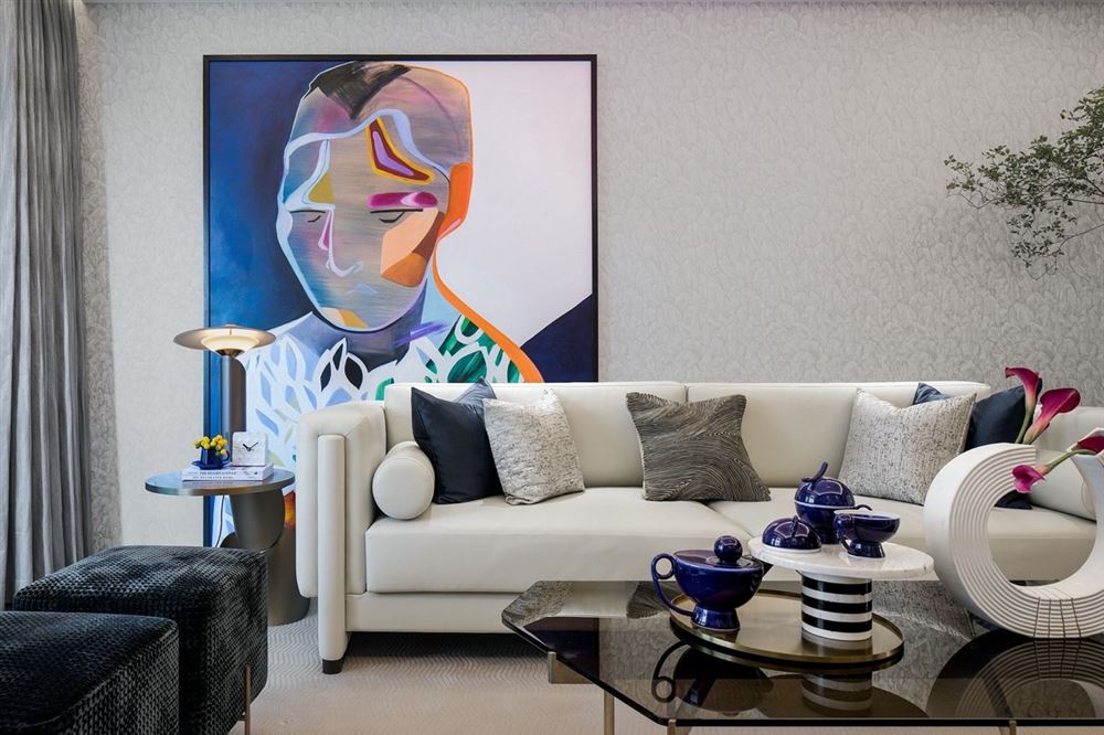 江門市時代春樹里新中式風格三居室裝修案例