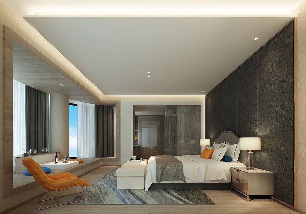 廣州市南沙濱海珺城現代簡約風格平層裝修案例