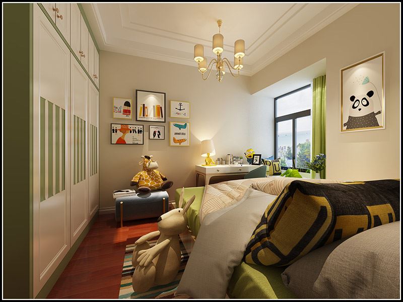 佛山市泰豐千璽灣現代簡約風格三居室裝修案例