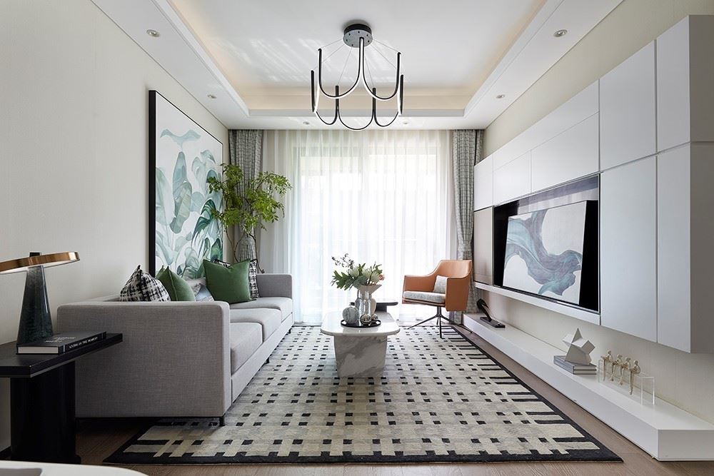 江門市五邑碧桂園北歐風(fēng)格三居室裝修案例