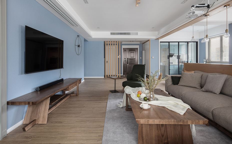 江門市美的公園天下北歐風(fēng)格四居室裝修案例