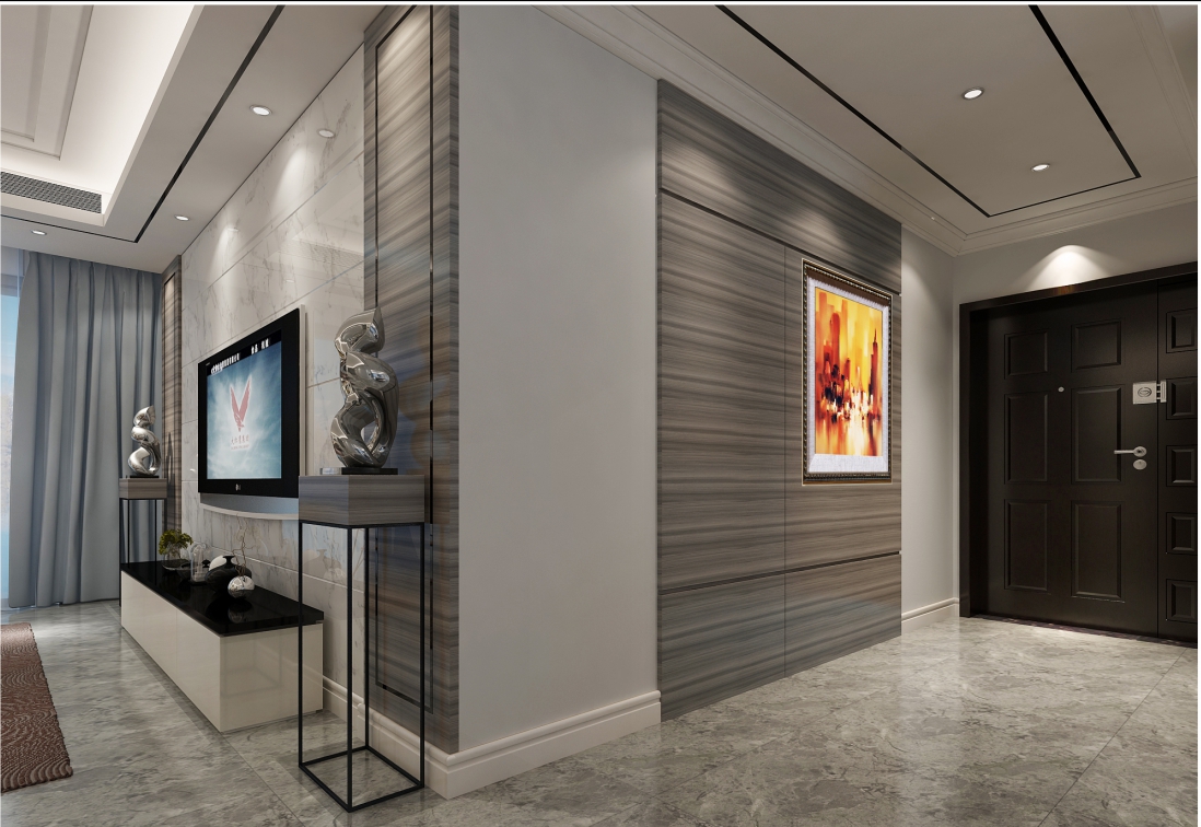 廣州市海倫春天歐式風(fēng)格四居室裝修案例