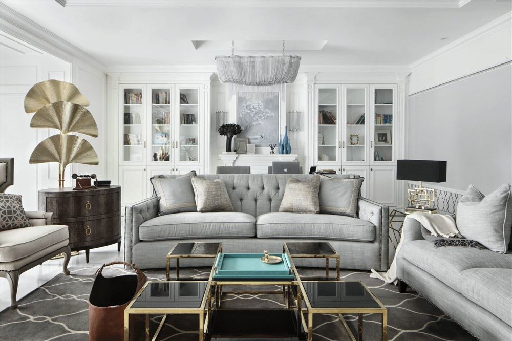 湛江市金科世家歐式風格四居室裝修案例