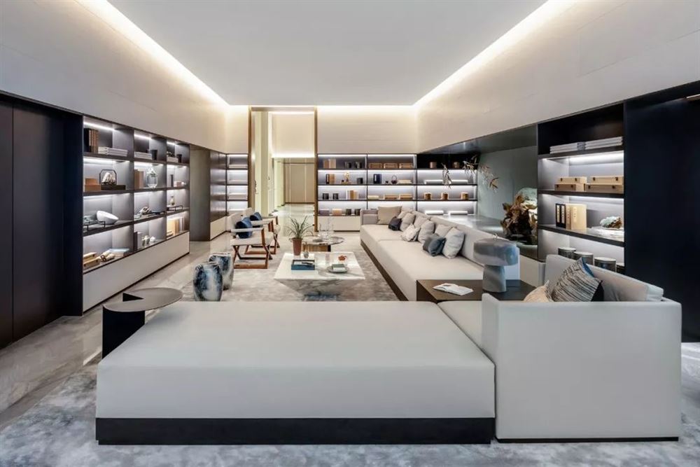 江門市華僑城&middot;云頂新中式風格四居室裝修案例