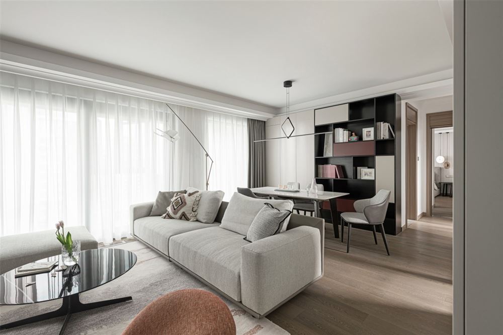 佛山市恒大&middot;酈湖城現(xiàn)代簡約風(fēng)格三居室裝修案例