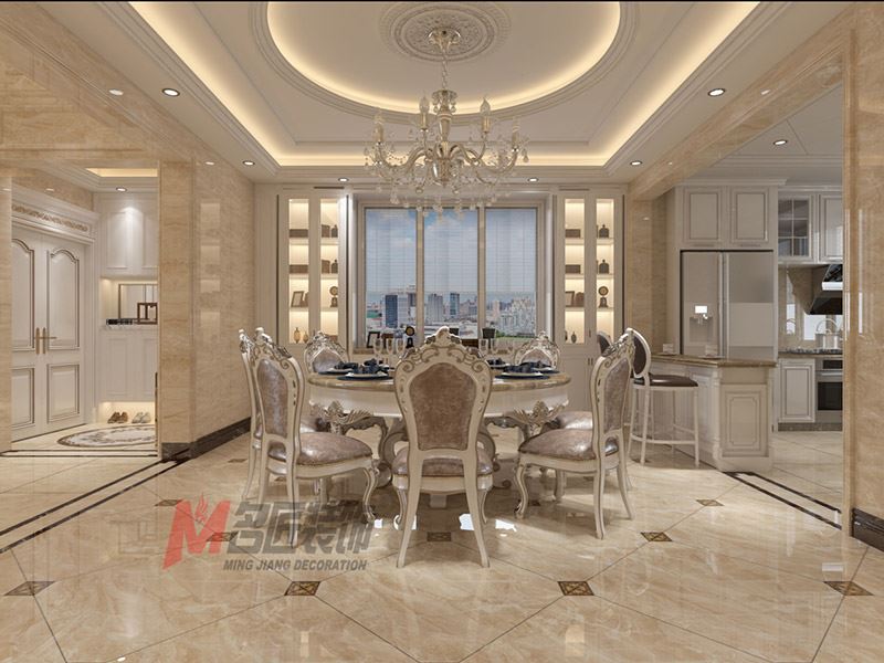 自貢市帥旗&middot;紫晶悅城歐式風格別墅裝修案例