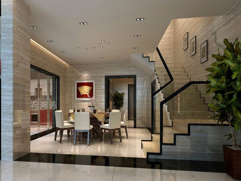 佛山市綠城&middot;桂語蘭庭新中式風(fēng)格別墅裝修案例