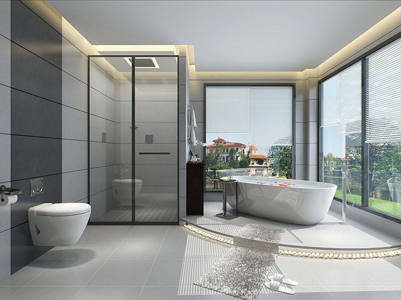 自貢市綠地新里城輕奢風(fēng)格別墅裝修案例