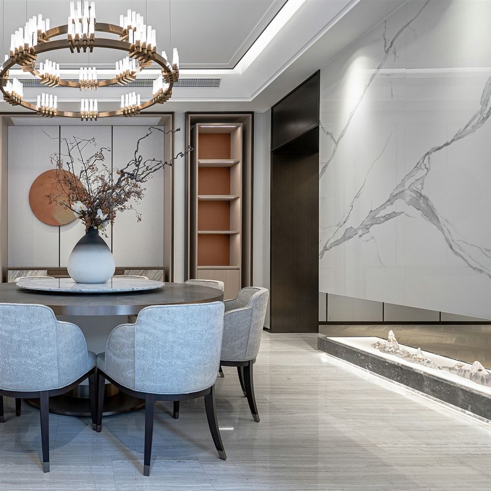 佛山市廣佛新世界花園洋房其他四居室裝修案例