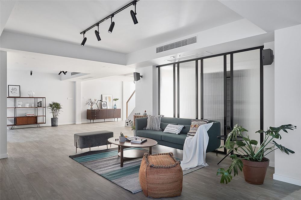 南寧市天昌東盟中央城北歐風格別墅裝修案例