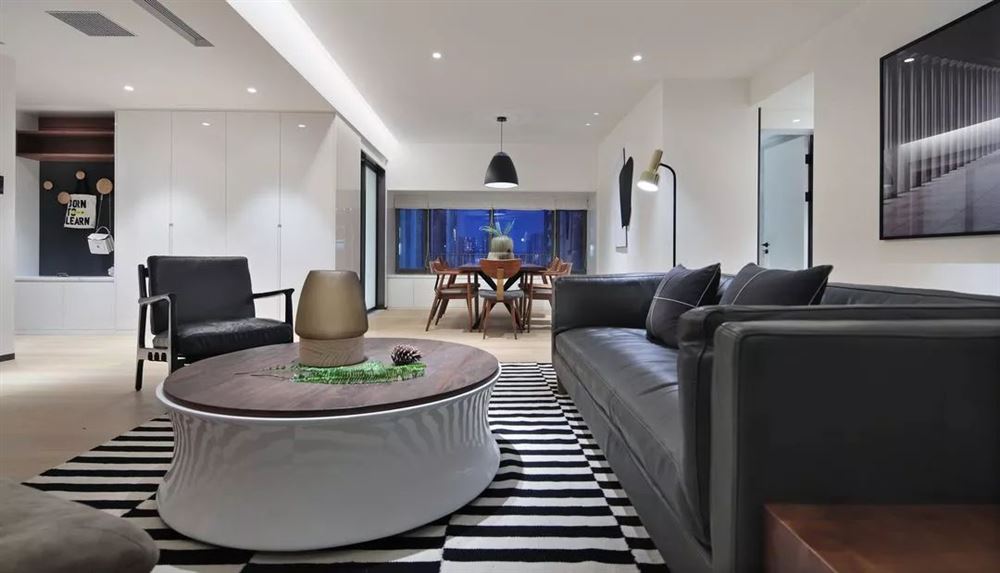 佛山市雅居樂&middot;江畔明珠北歐風格三居室裝修案例