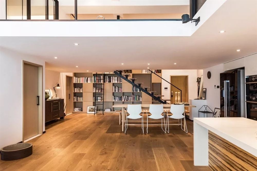 佛山市保利御江南現代風格復式裝修案例