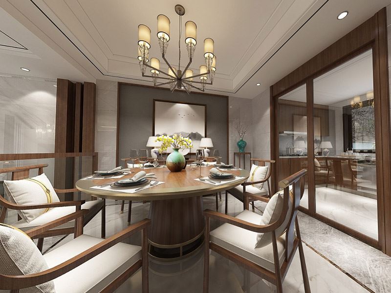 泰州市濱江新寓歐式風格別墅裝修案例