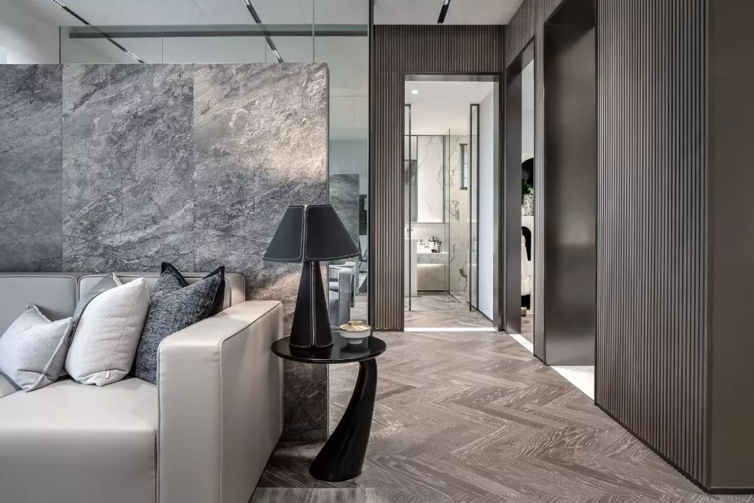 現代輕奢風格室內設計家裝案例-走廊