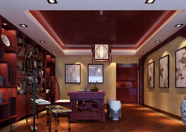 佛山市鵬瑞&middot;三龍灣1號歐式風格四居室裝修案例