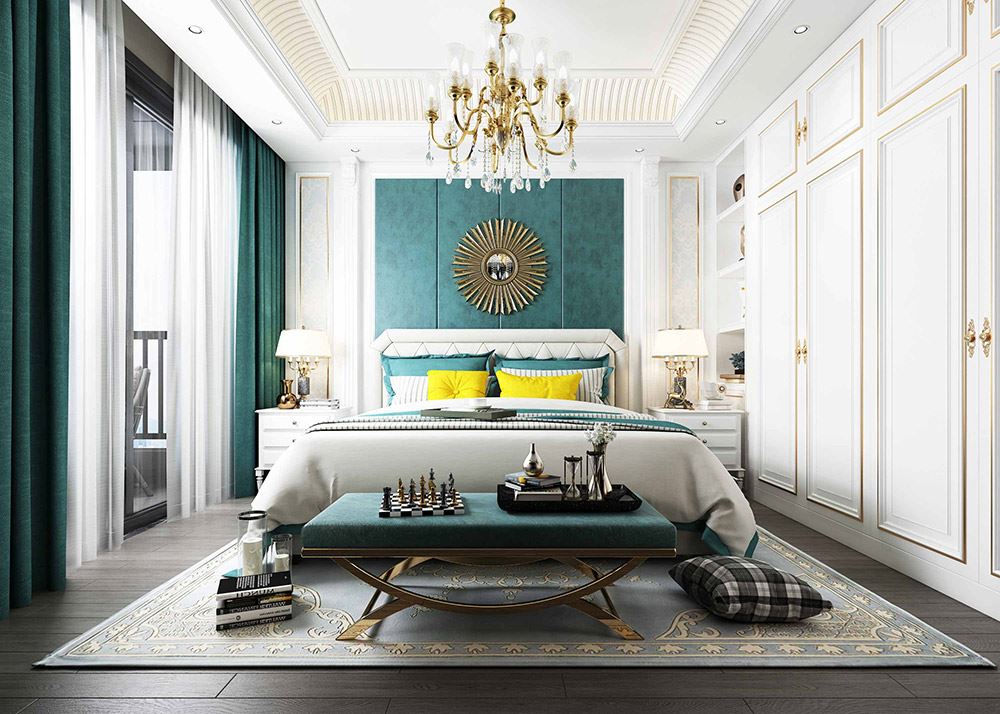 楚雄彝族自治州碧桂園(元謀)歐式風格復式裝修案例