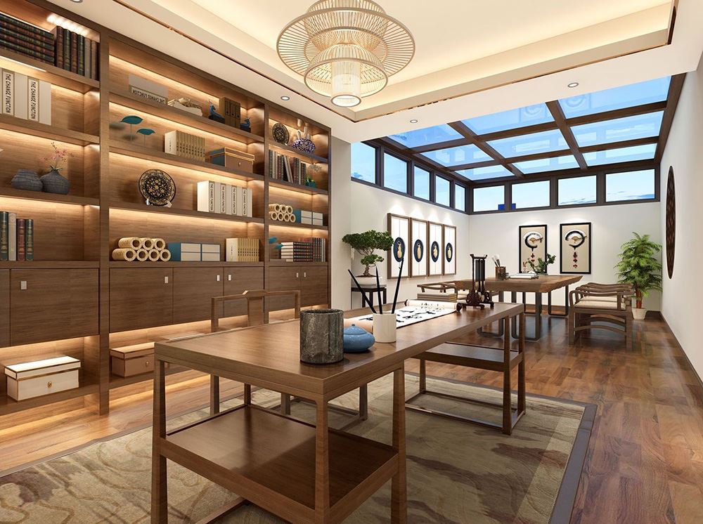 衢州市碧桂園&middot;西溪原著新中式風格復式裝修案例