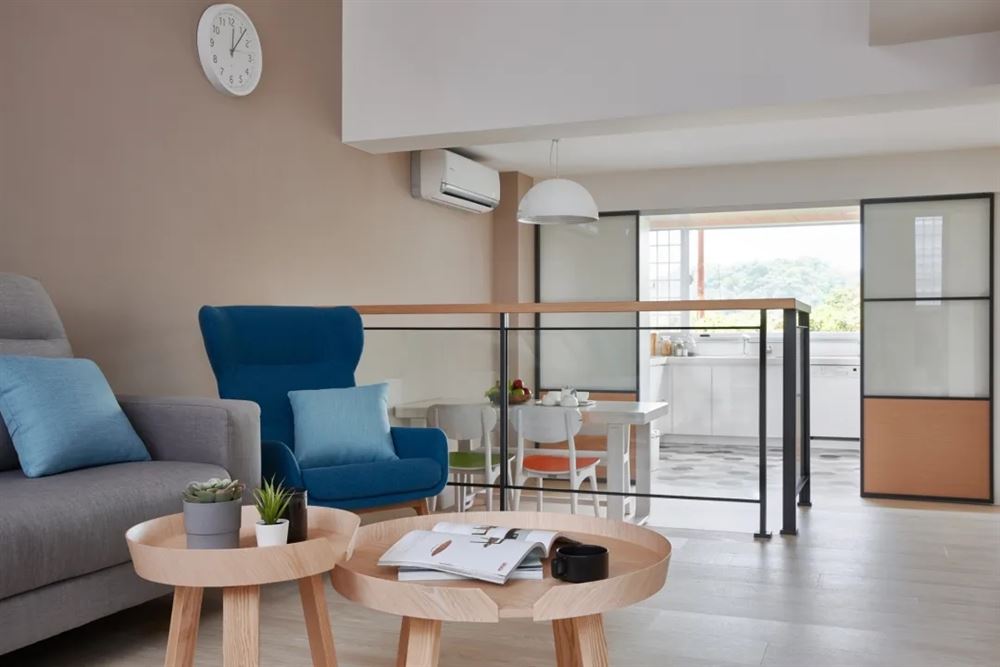 江門市東富花園北歐風格別墅裝修案例