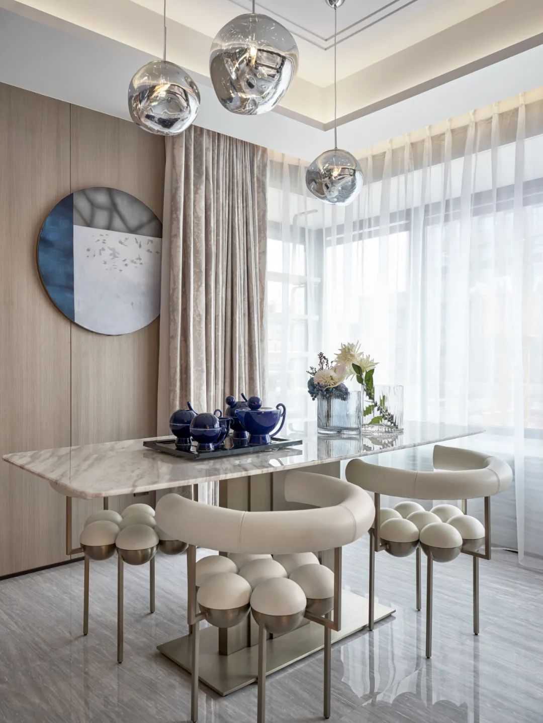 現(xiàn)代簡約風格室內設計家裝案例-餐廳