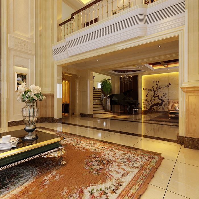 佛山市保利天悅歐式風(fēng)格別墅裝修案例