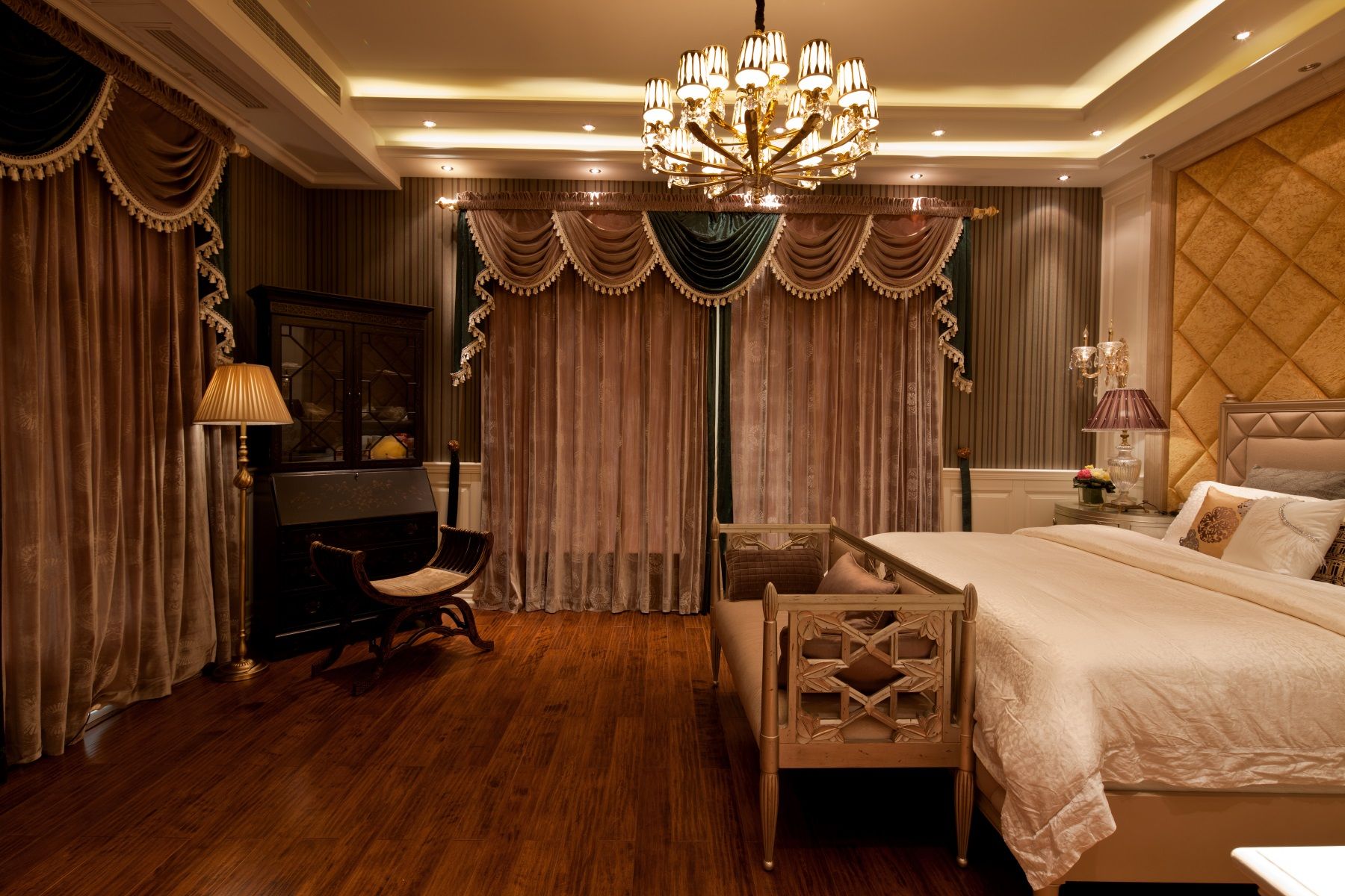 德陽市和德春錦歐式風格別墅裝修案例