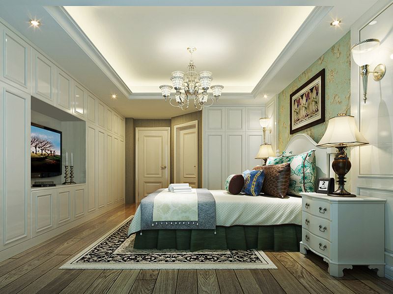 河源市龍光城現代簡約風格三居室裝修案例