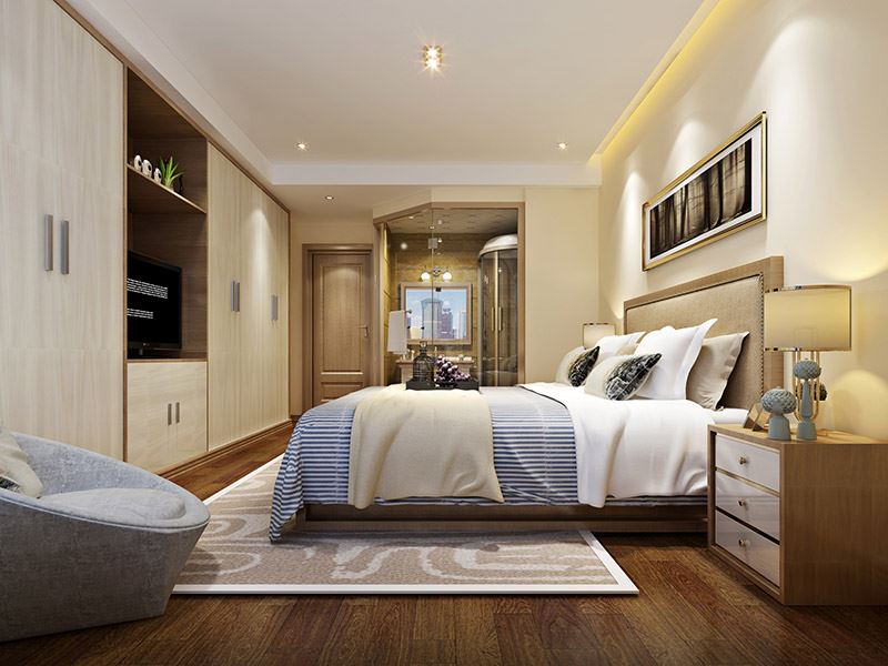 河源市雅居樂新地現(xiàn)代簡約風(fēng)格四居室裝修案例