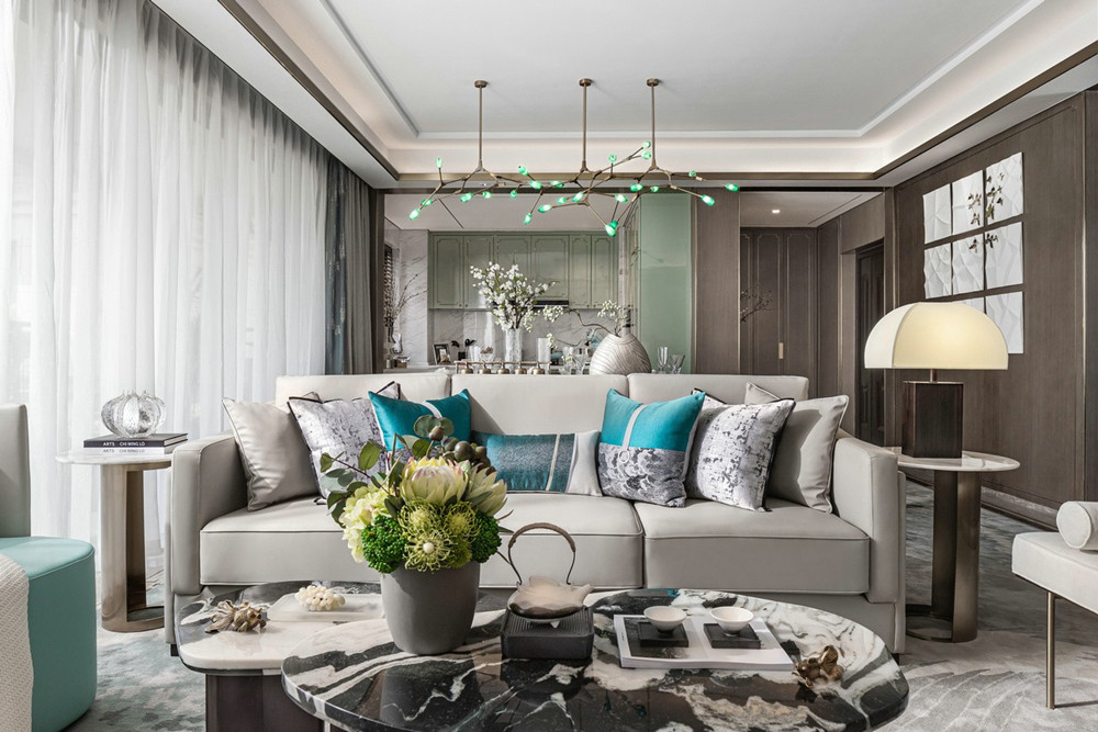 廣州101-200平米輕奢風格瀚康星域室內設計效果圖