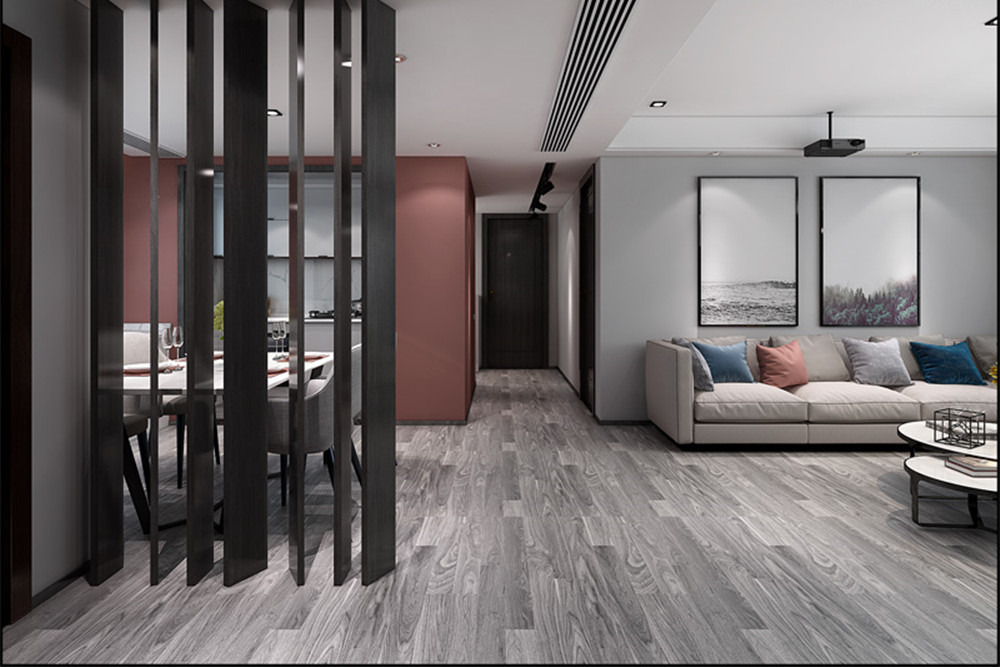 合肥市孔雀城時(shí)代北宸現(xiàn)代簡(jiǎn)約風(fēng)格三居室裝修案例