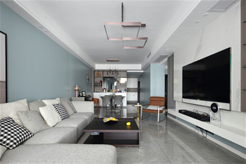 德陽市東辰小區(qū)現(xiàn)代簡(jiǎn)約風(fēng)格三居室裝修案例