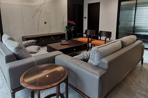 德陽市豪庭現代簡約風格三居室裝修案例
