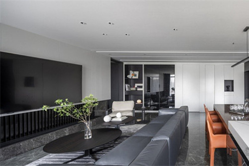 德陽市濱湖.之春現代簡約風格三居室裝修案例