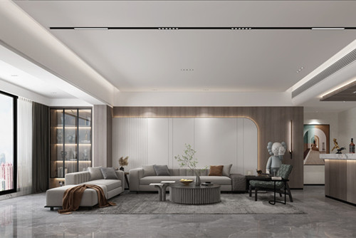 潮州市安和園現代簡約風格四居室裝修案例