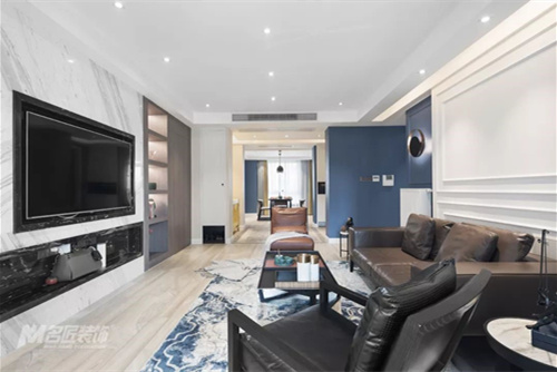 常州市中央花園現(xiàn)代簡約風格三居室裝修案例