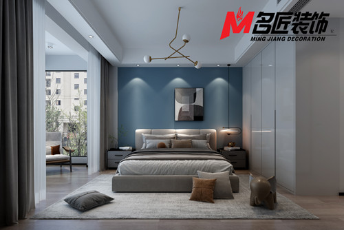 臺州市濱海灣花苑現代簡約風格三居室裝修案例