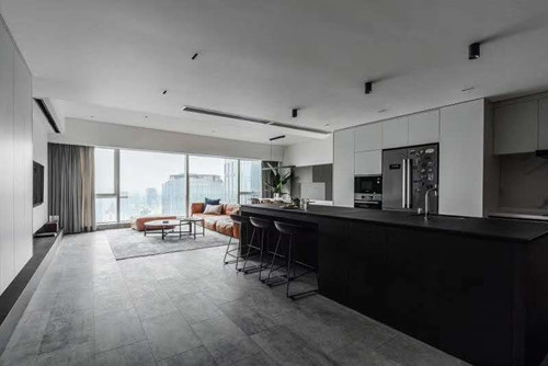 玉林市金港國際名城現(xiàn)代簡約風(fēng)格五居室裝修案例