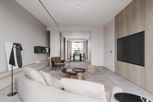 江門市新會駿景灣豪庭現(xiàn)代簡約風(fēng)格四居室裝修案例