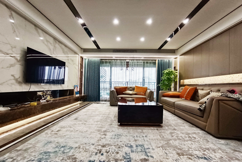 茂名市寶和雅苑現代簡約風格三居室裝修案例