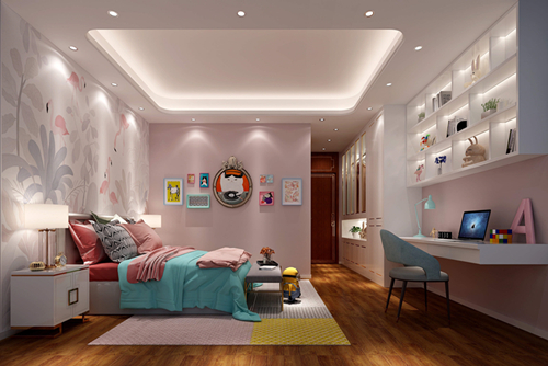 佛山市海倫堡玖悅瀾灣現代簡約風格三居室裝修案例