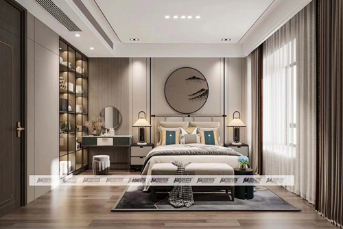 衢州市長河&middot;瀚林綠洲現(xiàn)代風(fēng)格四居室裝修案例